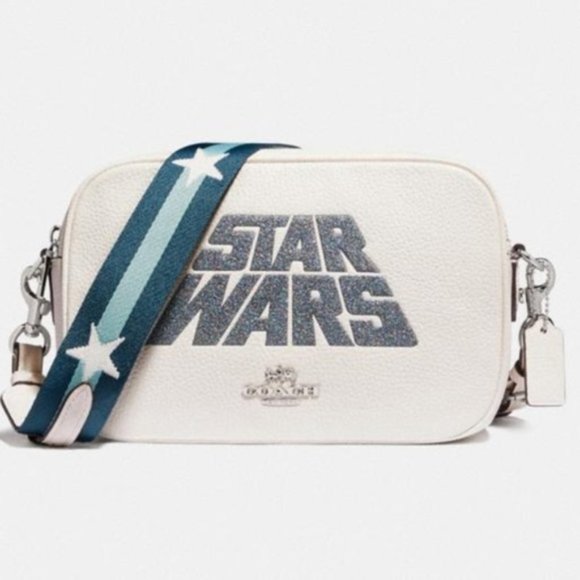 Coach Star Wars Jes Crossbody Purse  White, NWT, Authentic - Picture 2 of 5